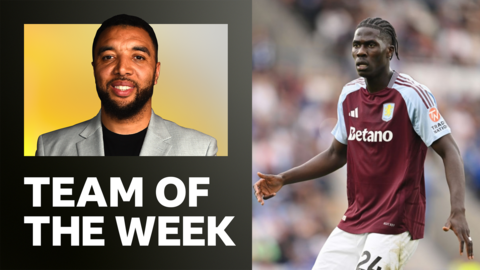 Team of the week graphic